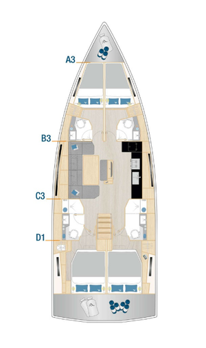 Hanse 460 „Shadow of the wind“ – fotka 21