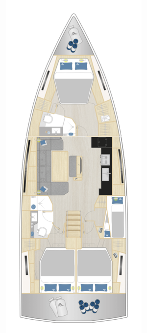 Hanse 460 „Rubi“ – fotka 17