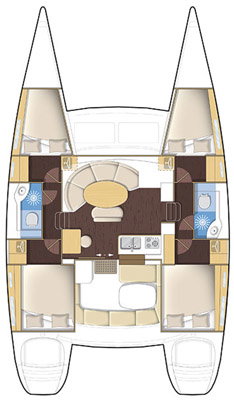 Lagoon 380 „Sunrise“ – fotka 7