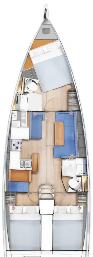 Sun Odyssey 410 „Marelli“ – fotka 16