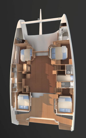 Dufour 48 Catamaran „Orfeas“ – fotka 13