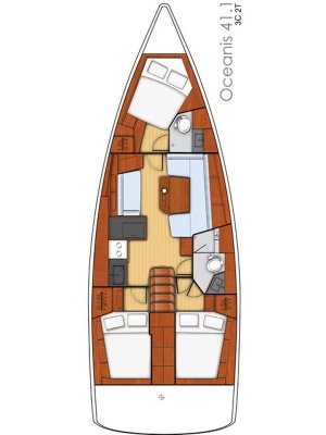 Oceanis 41.1 „Dalmatinka“ – fotka 19