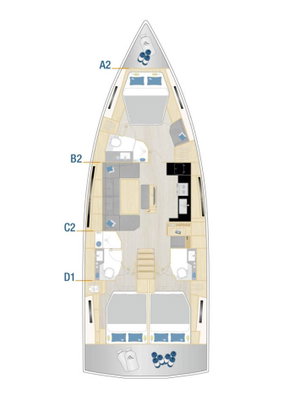 Hanse 460 „Felice“ – fotka 20
