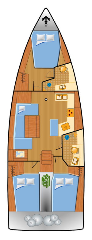 Oceanis 40.1 „Bruna“ – fotka 23