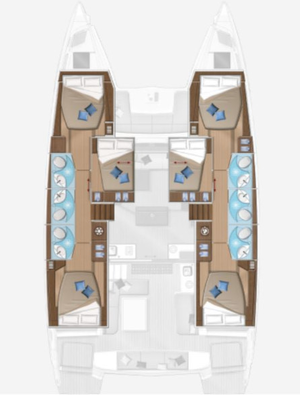 Lagoon 50 „Celeste Del Mar“ – fotka 53