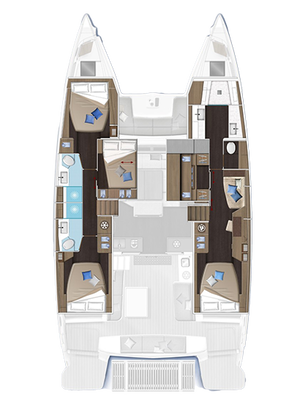 Lagoon 51 „Serendipity“ – fotka 30