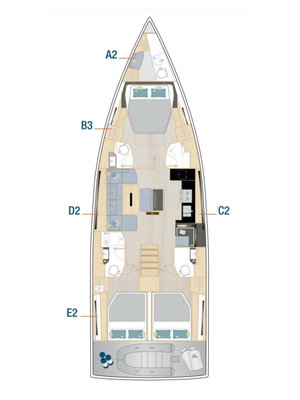 Hanse 510 „Ocean Phoenix - OW“ – fotka 32