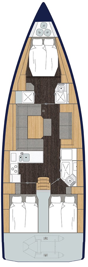 Bavaria C45 Style „Sunny“ – fotka 25