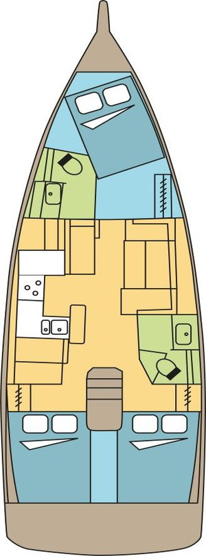 Sun Odyssey 410 „SEA PLAYER“ – fotka 14