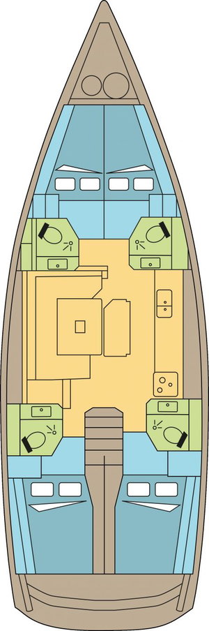 Sun Odyssey 479 „SYMI“ – fotka 13