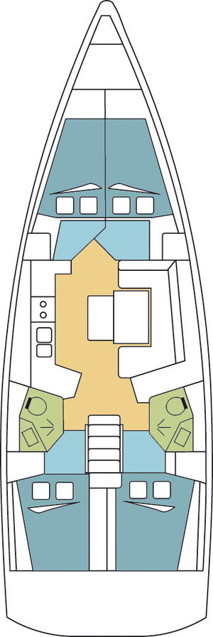 Oceanis 45 „STRAUSS“ – fotka 19