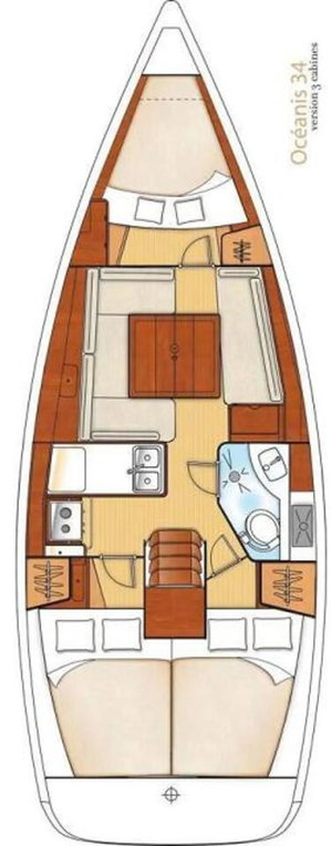 Oceanis 34 „Tayrona“ – fotka 11