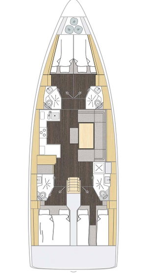 Bavaria C46 „Sabina“ – fotka 56