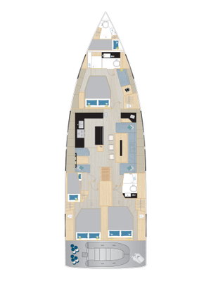 Hanse 590 „Volare“ – fotka 38