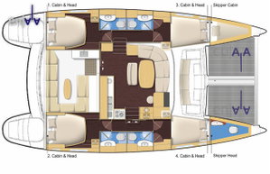 Lagoon 440 „Enjala“ – fotka 10