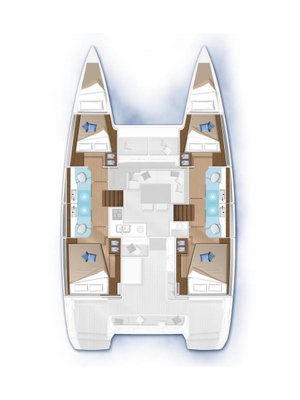 Lagoon 40 „Blue Lagoon“ – fotka 7