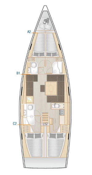 Hanse 458 „Chianti“ – fotka 8