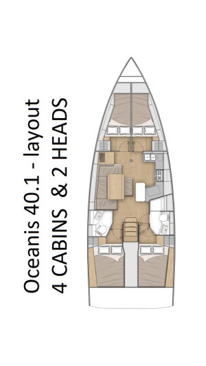 Oceanis 40.1 „Dory“ – fotka 10