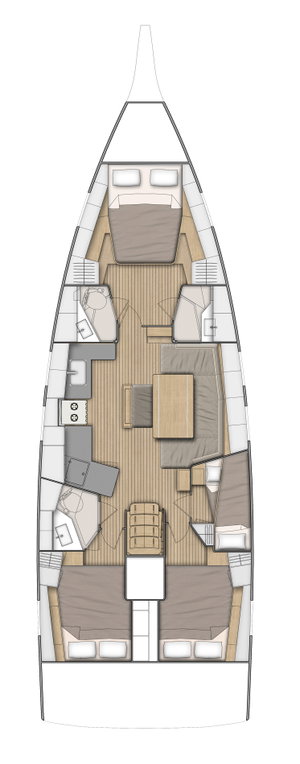 Oceanis 46.1 „Black Jack“ – fotka 7