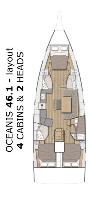 Oceanis 46.1 „Olma“ – fotka 17