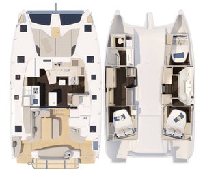 Fountaine Pajot New 41 Maesto 3 „Gin Mar“ – fotka 14