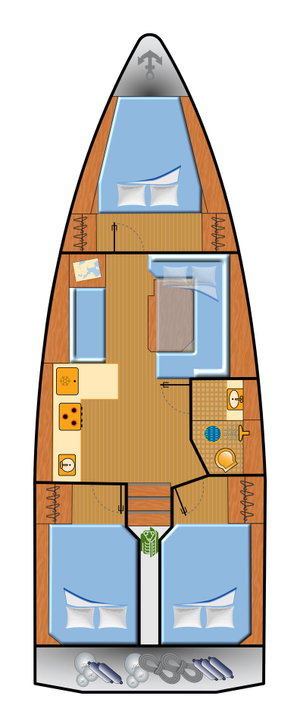 Bavaria C38 „Ohana“ – fotka 13