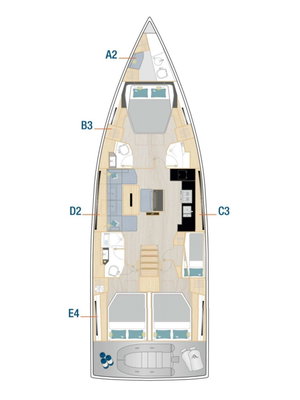Hanse 510 „Illusion - OW“ – fotka 42