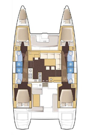 Lagoon 450 F „Moët“ – fotka 2
