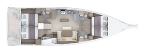 Oceanis 52 „Orange“ – fotka 11