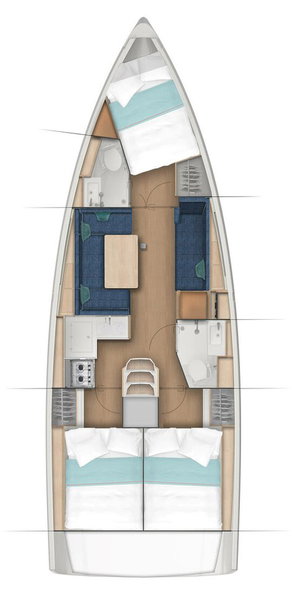 Sun Odyssey 410 „Wind Kiss“ – fotka 14