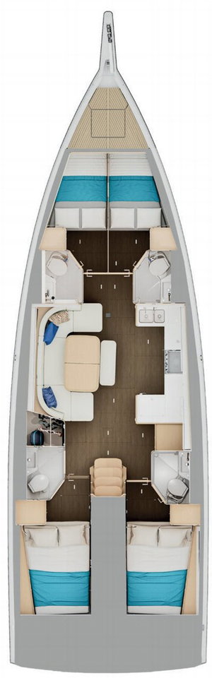 Sun Odyssey 455 „Magic Kiss“ – fotka 21