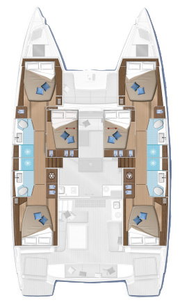 Lagoon 50 „Merev“ – fotka 14