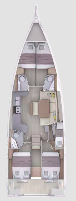 Oceanis 47 „Kos 47.1“ – fotka 28