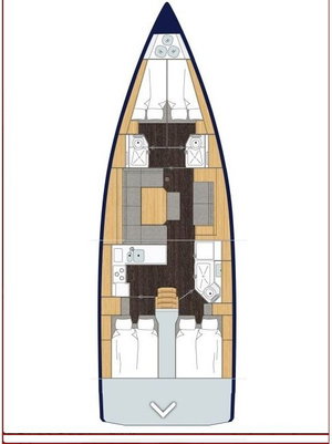 Bavaria C45 Style „Katharina“ – fotka 14