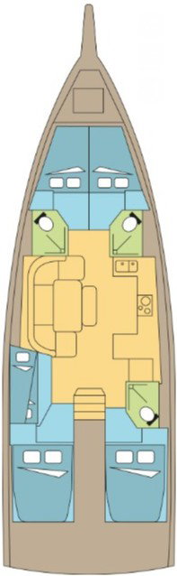 Sun Odyssey 455 „LA NENA“ – fotka 7