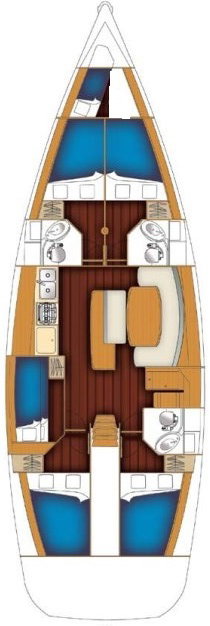 Cyclades 50.5 „Kristina II“ – fotka 45