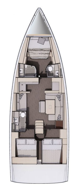 Dufour 470 „Energy“ – fotka 26