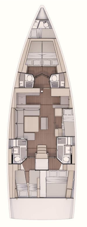 Dufour 530 „Blue Therapy“ – fotka 52