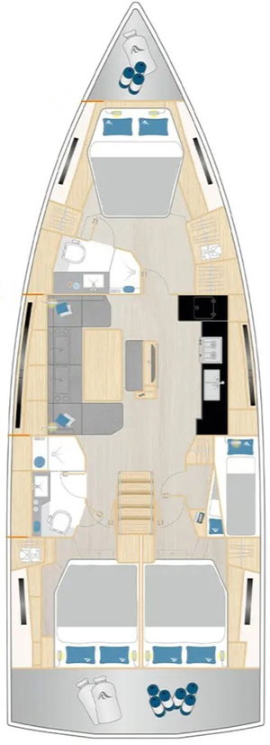 Hanse 460 „Vingilot - OW“ – fotka 9