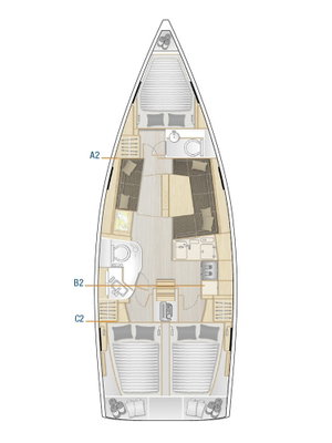 Hanse 388 „Brukus“ – fotka 26