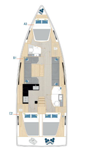 Hanse 410 „Bela“ – fotka 23