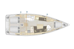 Hanse 418 „Blue Eagle“ – fotka 19