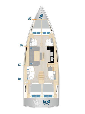 Hanse 460 „Atmosphere“ – fotka 21