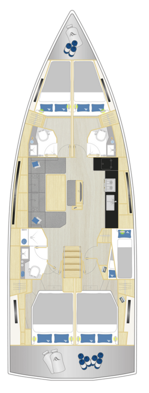 Hanse 460 „Private Dancer“ – fotka 37