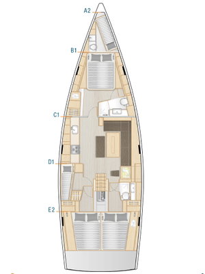 Hanse 508 „Charlabelle - OW“ – fotka 21