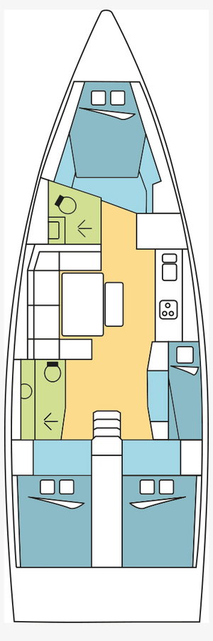 Dufour 430 GL „CIRRUS“ – fotka 18