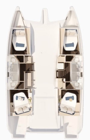 Fountaine Pajot New 44 Quatour „NEWTON'S CRADLE“ – fotka 15