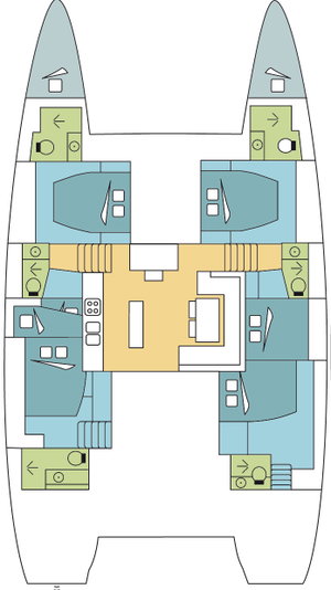 Lagoon 52 F „ANACAPA“ – fotka 7
