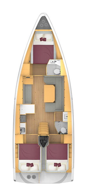 Bavaria C42 Style „Flotte Lotte“ – fotka 16
