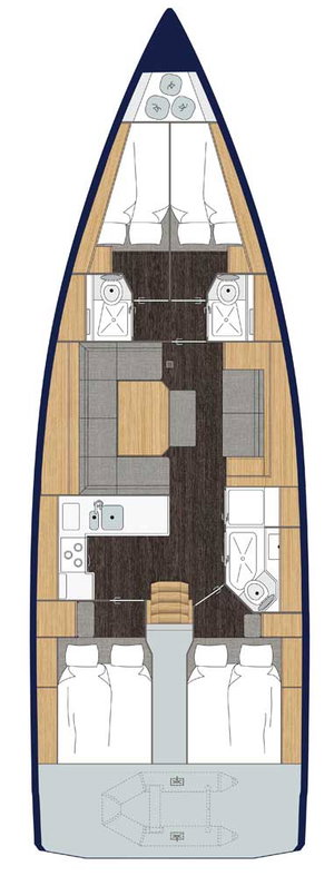 Bavaria 45 Cruiser „Deep Blue“ – fotka 23